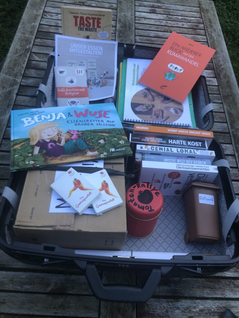 Der foodsharing Materialkoffer
